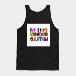 Cute and Fun Kindergarten School Graduation/Entrance Design Tank Top